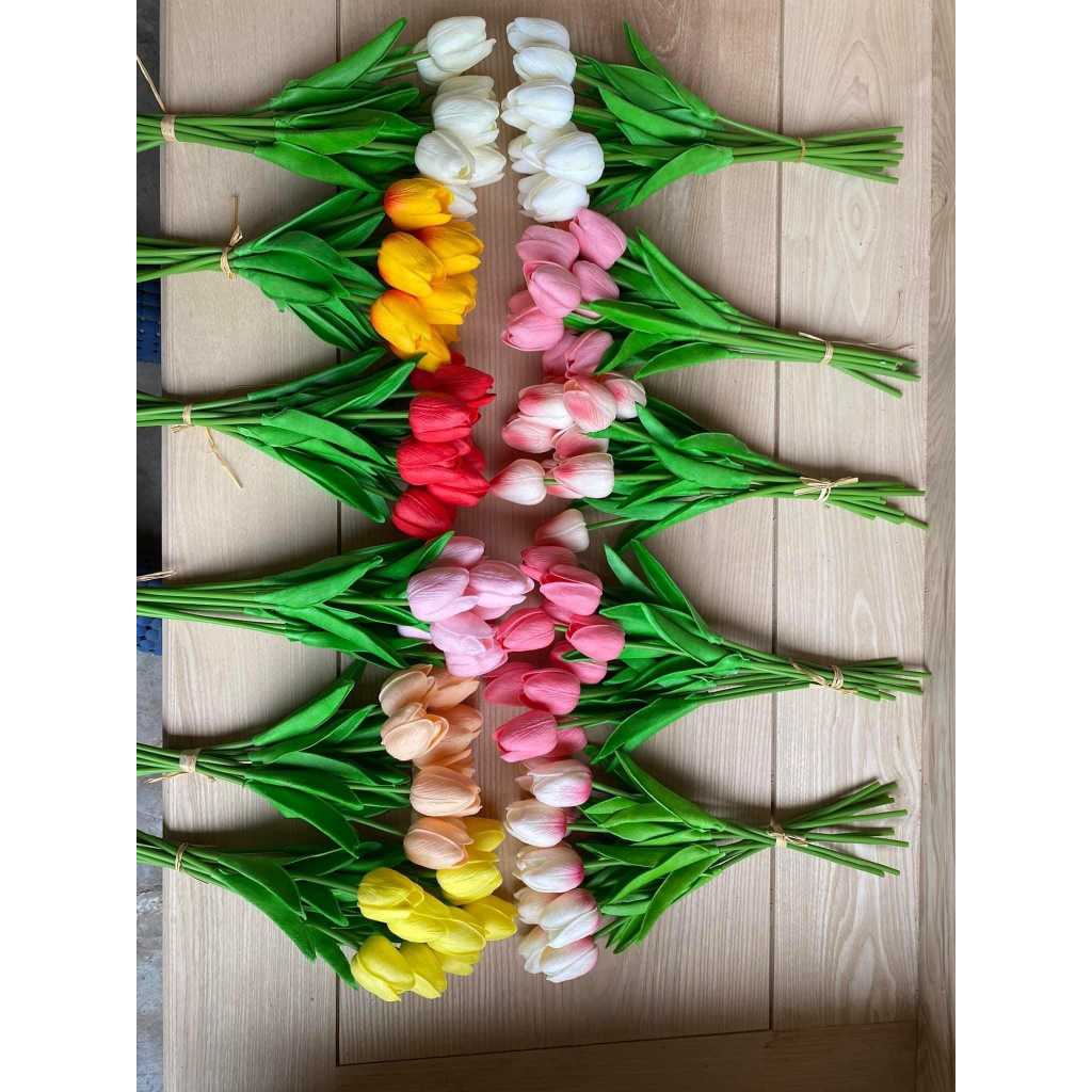 HOA TULIP ( trang trí nhà cửa , trang trí tết , cửa hàng , ...... )