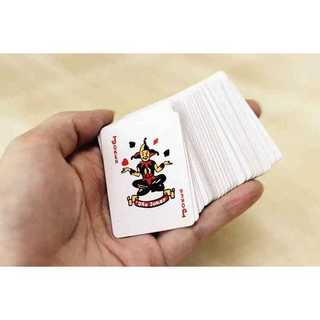 Bài tây Mini 52 lá - bài poker phiên bản nhỏ xinh màu đen