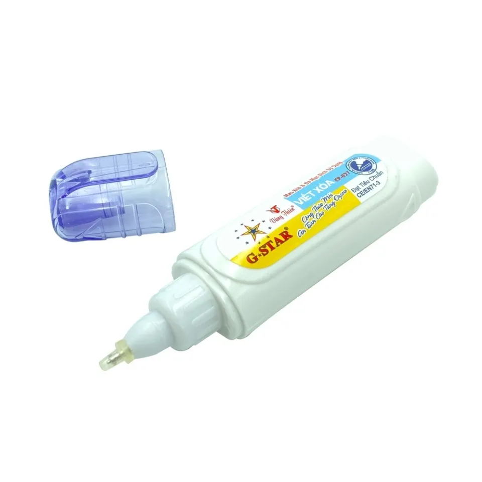 Product image [CP027] Bút Xóa Nước / Viết Xoá Nước Gstar / G-Star CP-027 / CP 027 Thể Tích 12ml, Mực Xoá Nhanh Khô - Hàng Chính Hãng
