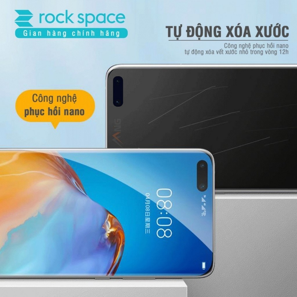Miếng Dán PPF Rock Space Huawei Mate 50 pro/ mate 40 pro/ mate 30 Pro/ P30 pro...