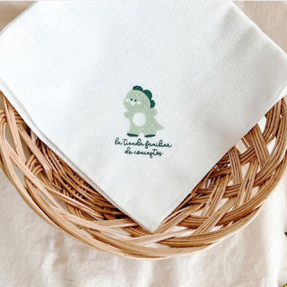 Khăn Sữa Cho Bé Muslin Handkerchief  Chiếc Cao Cấp Siêu Mềm Thấm Hút Cực Tốt Kèm Họa Tiết Đáng Yêu