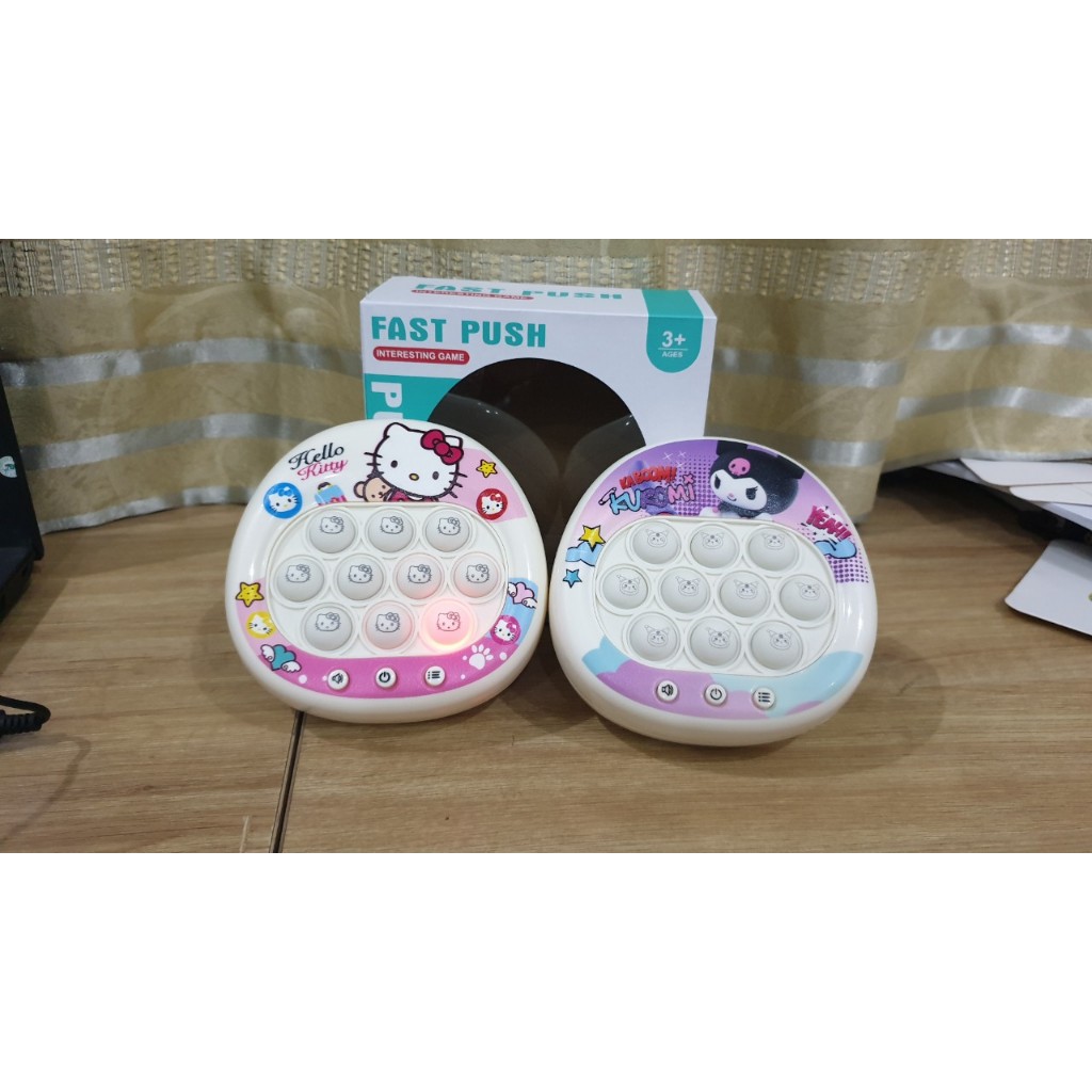 Máy Chơi Điện Tử Pop It,bopit Thế Hệ Mới Đồ Chơi Bóp Bóp Hình cua  Có Nhạc có đèn