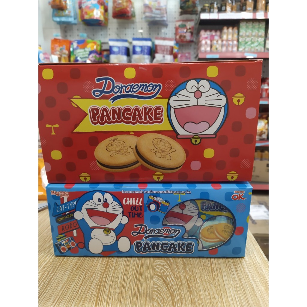 Bánh Doraemon Pancake BigOne hộp 12C | Shopee Việt Nam
