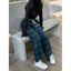 Quần Kẻ Nữ Ống Rộng Cạp Chun Caro Lưng Cao Dáng Rộng Ống Suông Ulzzang Full Màu