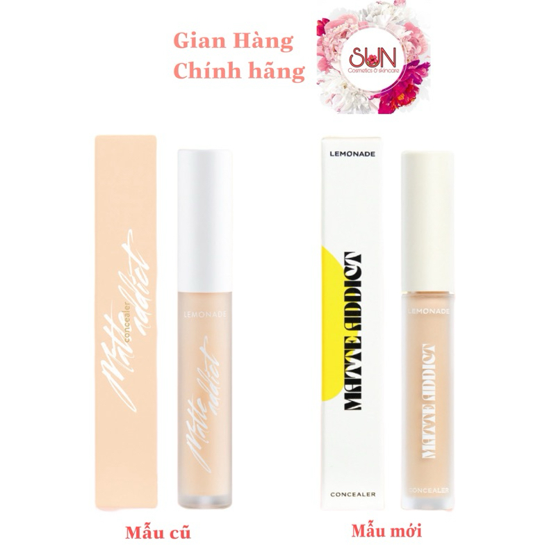 KEM CHE KHUYẾT ĐIỂM LEMONADE MATTE ADDICT CONCEALER