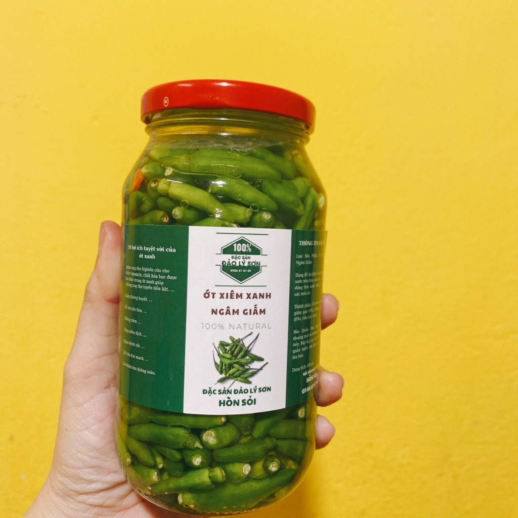 Ớt Xiêm Xanh Ngâm Giấm Chua Ngọt | Shopee Việt Nam