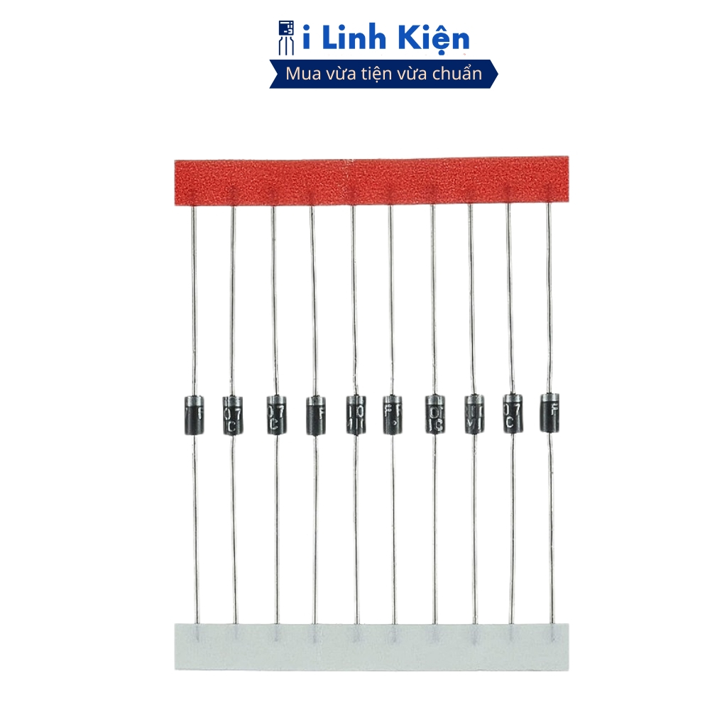 Diode xung FR107 FR207 FR307 chất lượng tốt ilinhkien