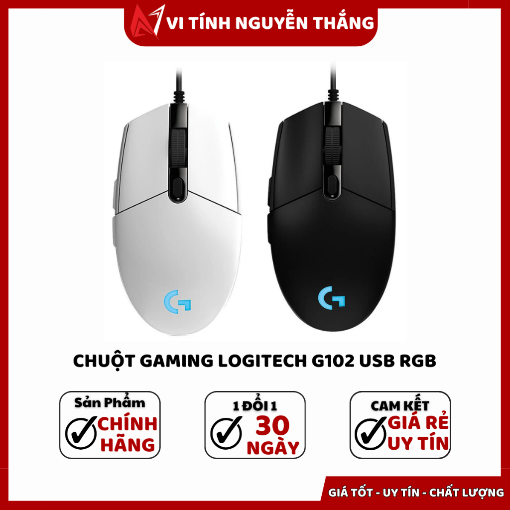 CHUỘT LOGITECH G102 GEN II LIGHTSYNC RGB GAMING | Shopee Việt Nam