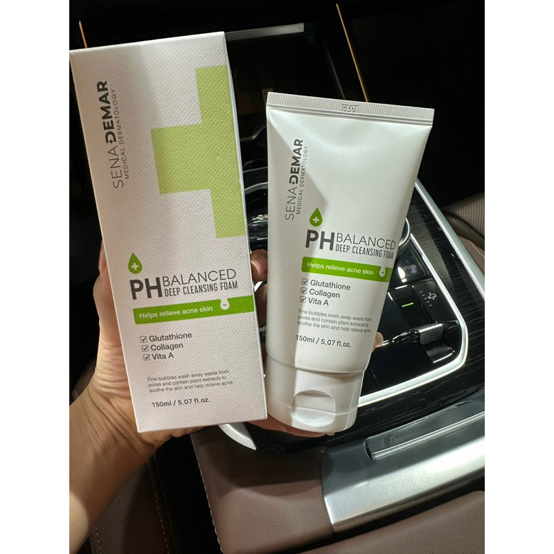Sữa rửa mặt Sena demar PH balanced deep cleansing foam 150ml - hạn 2028 Hàn Quốc sữa rửa mặt senademar  IS268