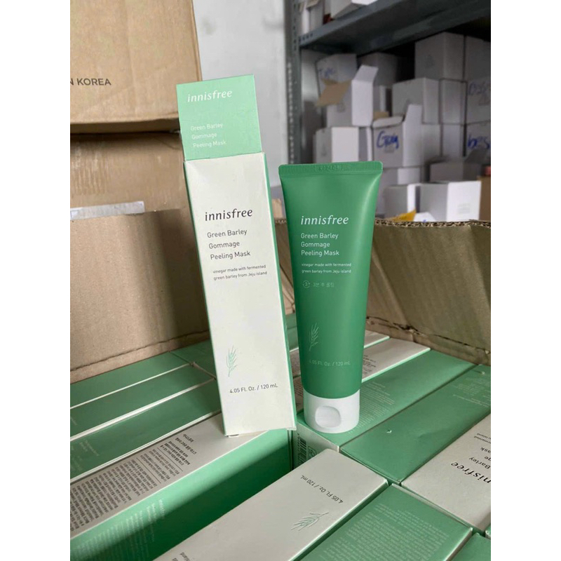 [Hàn Quốc] Tẩy Da Chết Hoá Học Vật Lý Mặt Nạ Innisfree Lúa Mạch Có Hạt ...