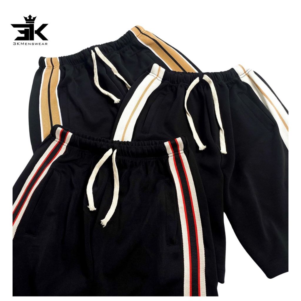 Quần đùi thể thao nam, quần short kẻ sọc sườn chất liệu poly thoáng mát from từ 45 - 85kg