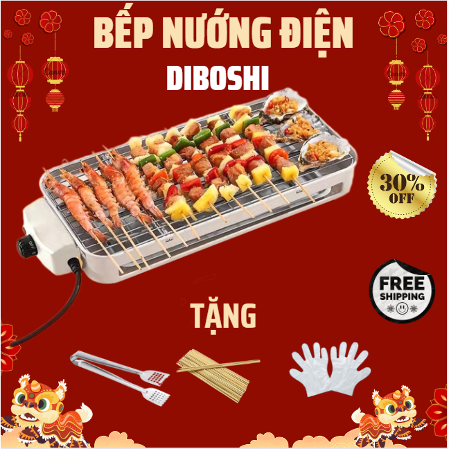 Bếp nướng điện không khói BBQ - BY - 1501 - Bếp nướng BBQ, Công suất ...