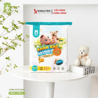 KHĂN VẢI KHÔ ĐA NĂNG DÀNH CHO MẸ VÀ BÉ MIPBI 600 / 900g