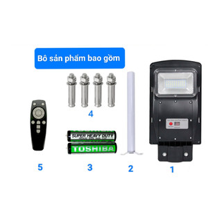 Đèn đường năng lượng mặt trời 30W