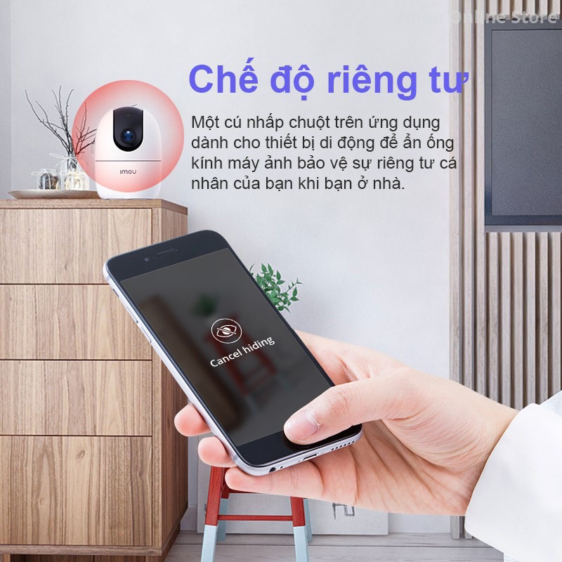 Camera IMOU wifi A32EP 3.0MP xoay 360 độ đàm thoại 2 chiều