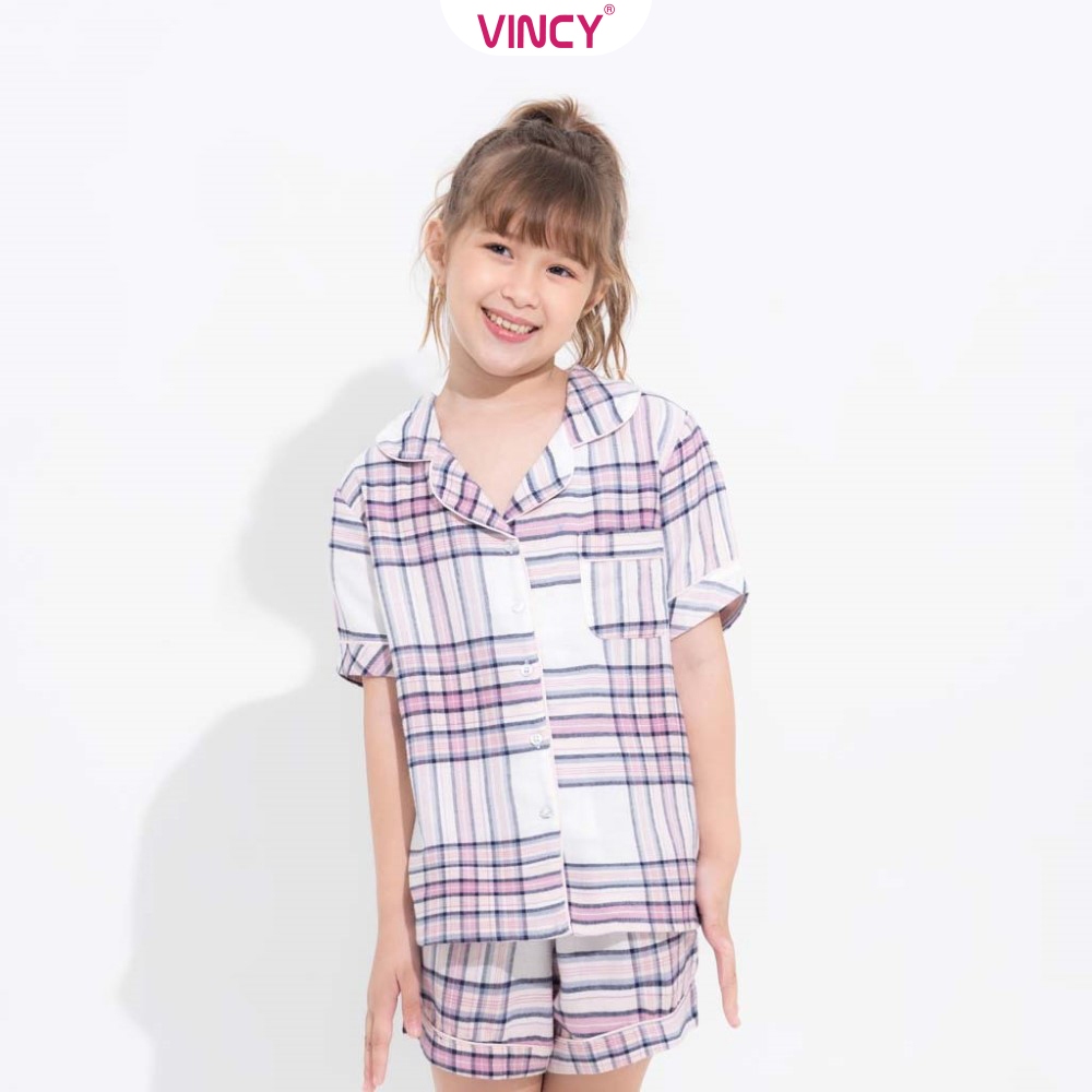 Ảnh Bộ pijama short chất kate, họa tiết đặc trưng cho Noel cho bé KSK066S92 1