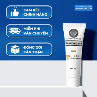 Kem giảm mụn và thâm Gamma SANTAGIFT gel thông thoáng lỗ chân lông 20g