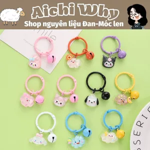 Móc khóa nhân vật nhà sanrio dễ thương