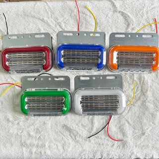 Đèn sườn chữ C,  Đèn hông soi lốp nháy điện 12v và 24v dành cho ô tô, xe tải.