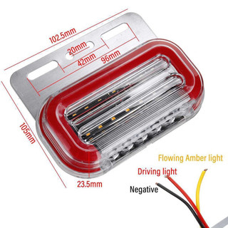 Đèn sườn chữ C,  Đèn hông soi lốp nháy điện 12v và 24v dành cho ô tô, xe tải.