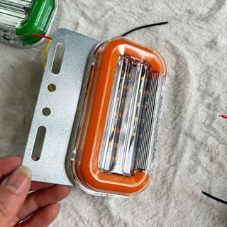 Combo 4 Đèn sườn chữ C. Đèn hông soi lốp nháy điện 12v và 24v dành cho ô tô, xe tải.