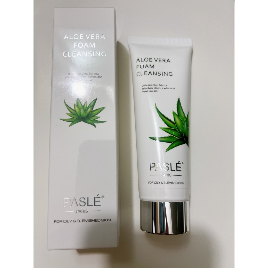 Ảnh SỮA RỬA MẶT LÔ HỘI CHO DA DẦU MỤN PASLÉ ALOEVERA CLEANSING FOAM - 120ML 3
