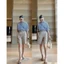 Quần short lửng suông nữ ZR*