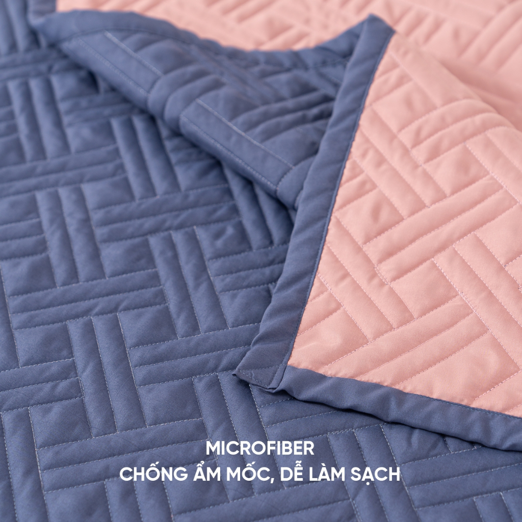 Ảnh Chăn Goodnight Mori đơn sắc 160x200cm mềm mại, độ bền cao, kháng ẩm tốt 4