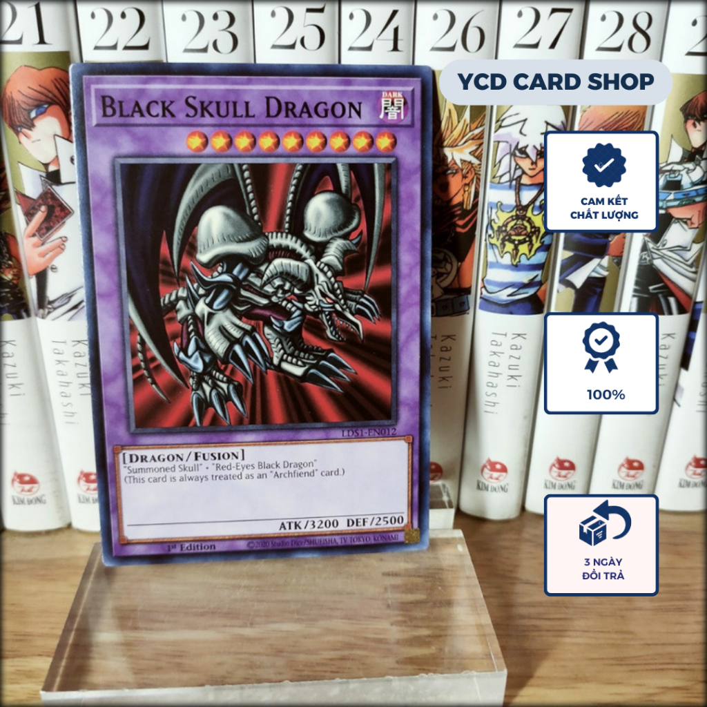 black skull dragon yugioh card Black Skull Dragon (Holographic) main image 1
