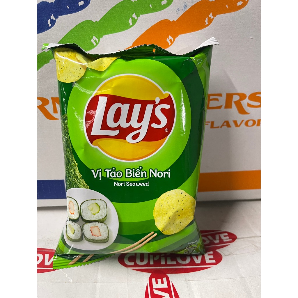 Bim bim khoai tây Lays vị tảo biển | Shopee Việt Nam