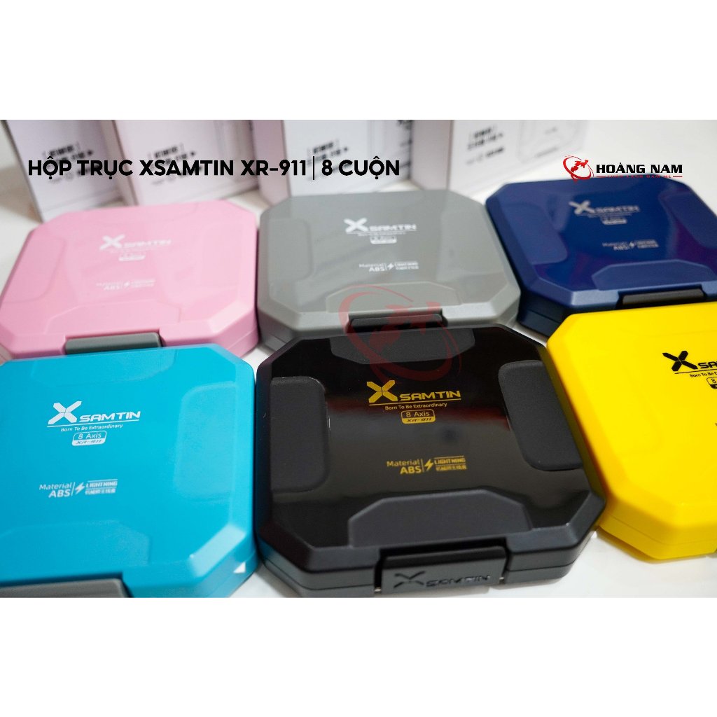 Hộp Đựng Trục  Xsamtin XR-911 - 8 Cuộn