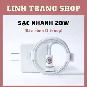 Củ + Cáp Sạc Nhanh PD (Bảo Hành 12 Tháng)