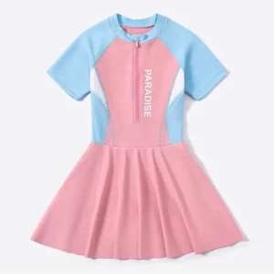 Đồ bơi bé gái liền thân size 10-55kg chất xịn, bikini bé gái liền thân có quần bảo hộ chất đẹp