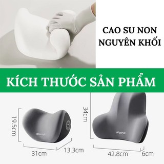 Gối Tựa Đầu Và Lưng Ô Tô CARZONE Bằng Cao Su Non Mềm Mại, Êm Ái Chống Đau Mỏi Khi Đi Xe
