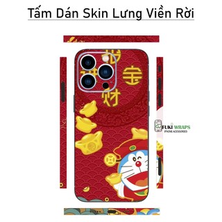 Tấm dán Skin Mặt Sau Doremon MS011 FULL VIỀN 15promax ,14promax , 13promax ,12 pro max , 11 pro max  - FukiShop