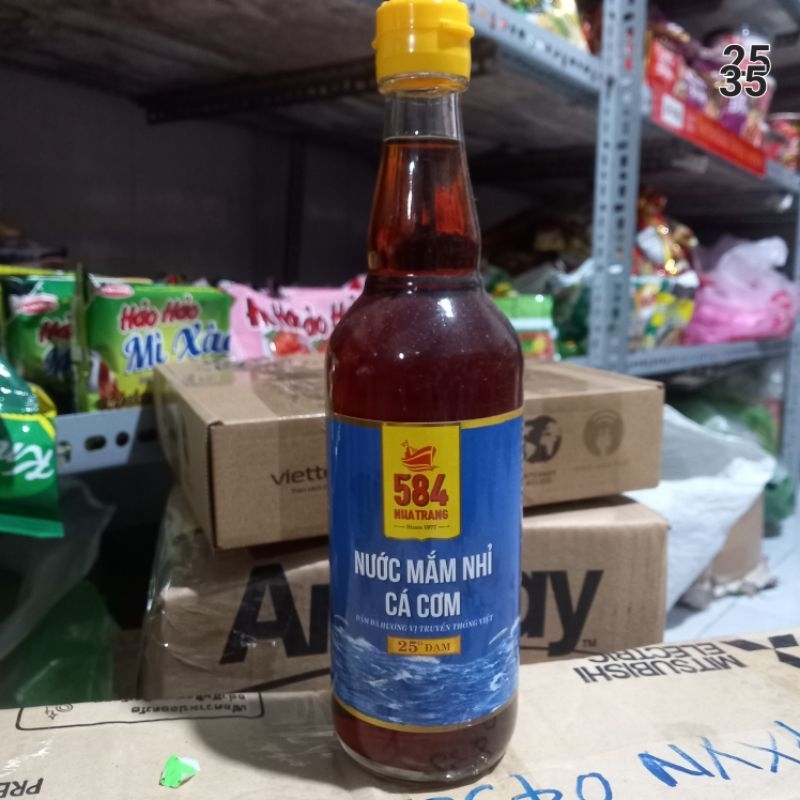 Nước mắm Nha Trang cá cơm 25 độ đạm, 510ml | Shopee Việt Nam