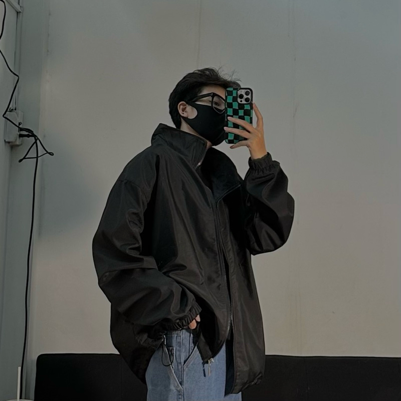 HIGHNECK JACKET - ÁO KHOÁC DÙ CỔ CAO
