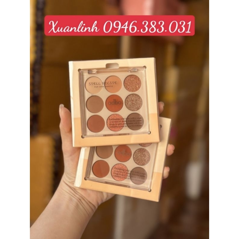 Bảng màu mắt OBDO gồm 9 ô đa sắc màu | Shopee Việt Nam