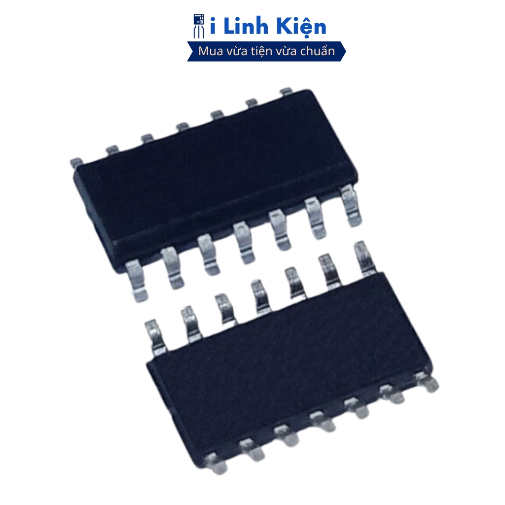 LM324 LM324DR SOP-14 chính hãng TI ilinhkien