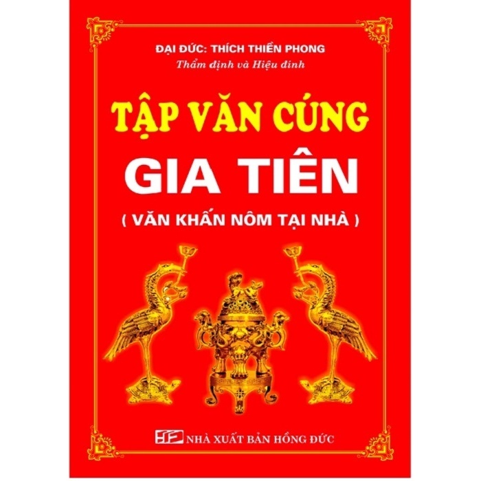 Ảnh Sách - Combo Tập văn cúng gia tiên + Khoa cúng tổng hợp 1