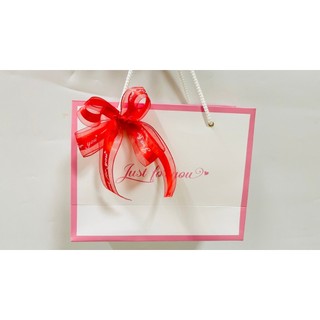 Túi giấy xinh xắn, túi quà tặng kèm ruy băng thắt nơ nhiều kích thước siêu xinh