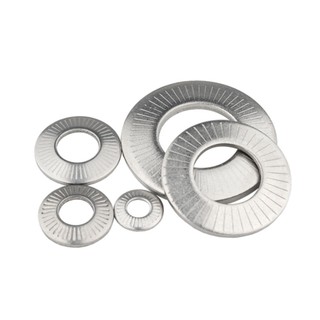 (Inox304) 50 cái M4-M8 Long đen chống xoay dạng nón inox304