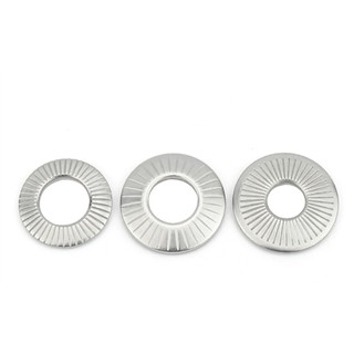 (Inox304) 50 cái M4-M8 Long đen chống xoay dạng nón inox304