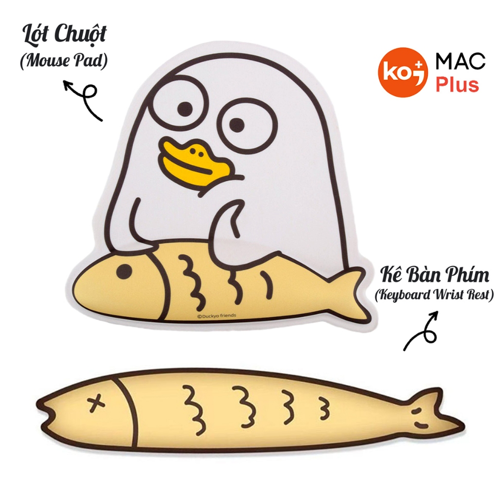 Lót Chuột Có Đệm Tay Duckyo Friends Wage Eeaner Chú Vịt Ngộ Nghĩnh Siêu ...