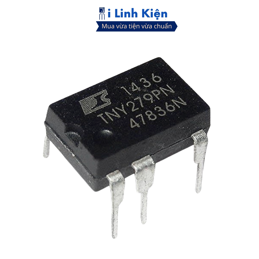 Ic nguồn TNY279PN DIP-7 chính hãng Power Integrations chất lượng cao ilinhkien
