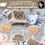 Hình trang trí handmade gấu thêu - Hình gấu dán khăn