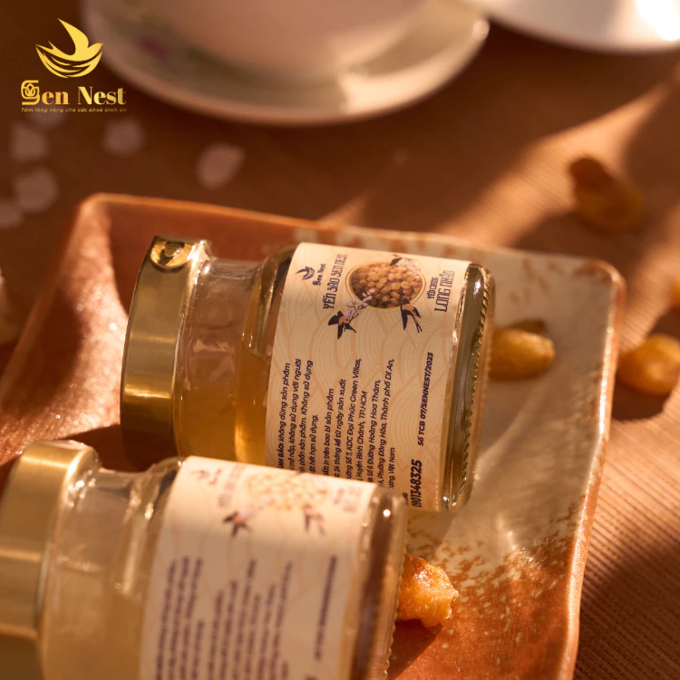 SET 12 HŨ YẾN SÀO SEN NEST chưng sẵn Khánh Hòa thượng hạng , hương vị tự nhiên tiệt trùng loại bỏ vi khuẩn