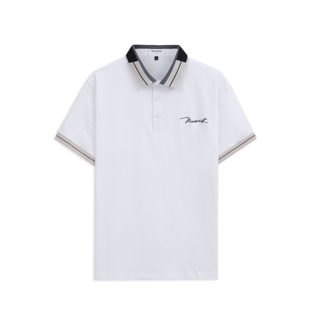 Áo Polo Nam Signature MEOWIST vải Cotton Có Bo Tay, Nam tính, Thanh lịch, Sang trọng - MEOWIST