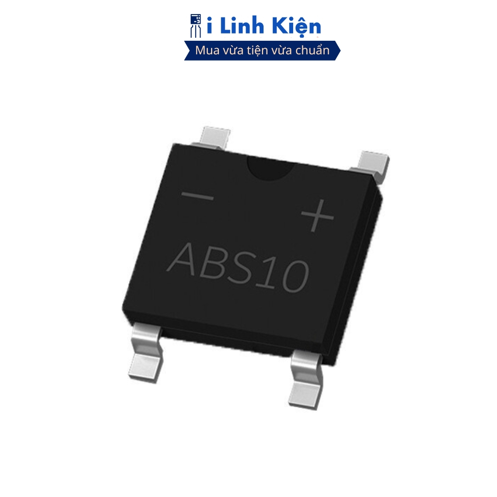 ABS10 Diode cầu 1A 1000V SOP-4 ilinhkien