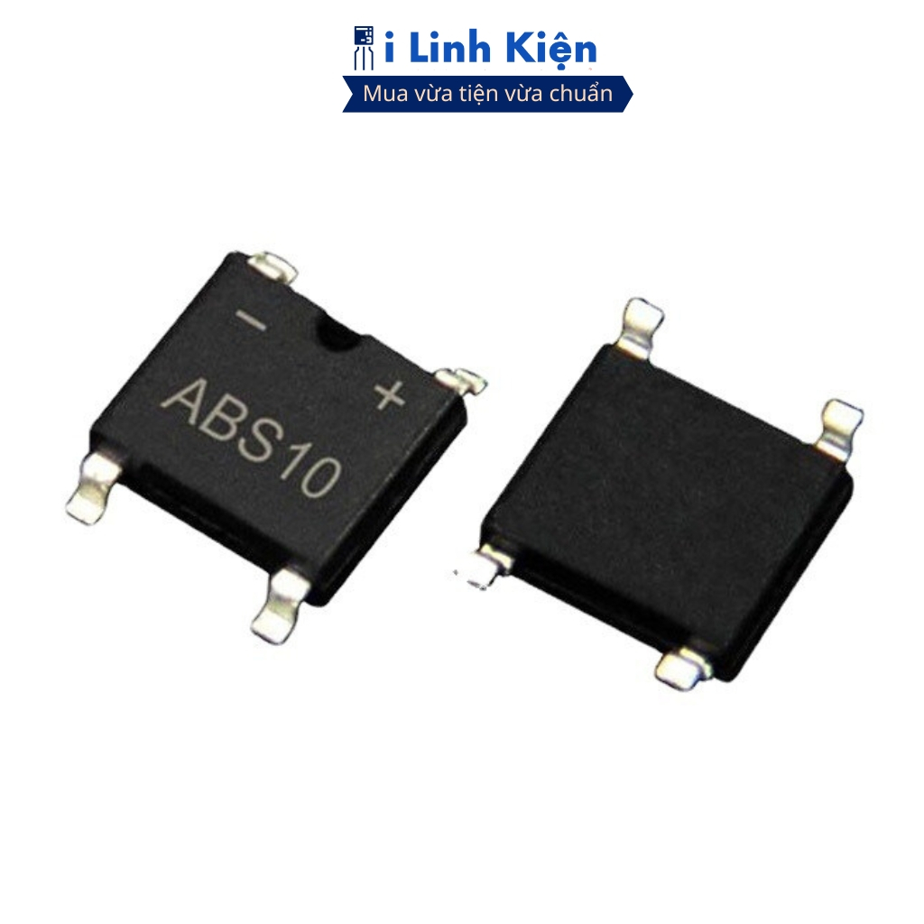 ABS10 Diode cầu 1A 1000V SOP-4 ilinhkien